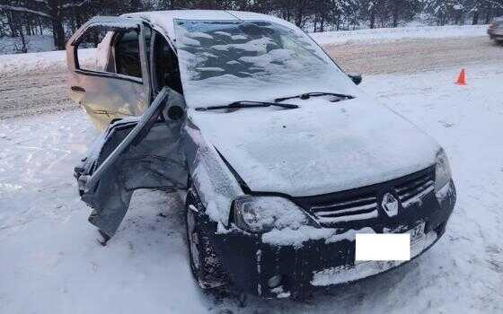 Под Тулой десятки машин попали в ледяной плен из-за массовой аварии